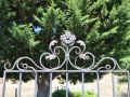 Wrougth Iron Gate topper